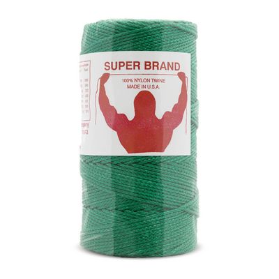 Green Braided Twine made in USA